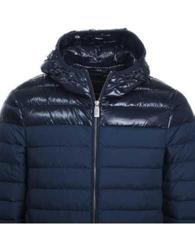 CIESSE Piumino Uomo Franklin N5210D A-TI Giacca Cappuccio Nero Blu ... CIESSE Piumino Uomo Franklin N5210D A-TI Giacca Cappuccio Nero Blu ...