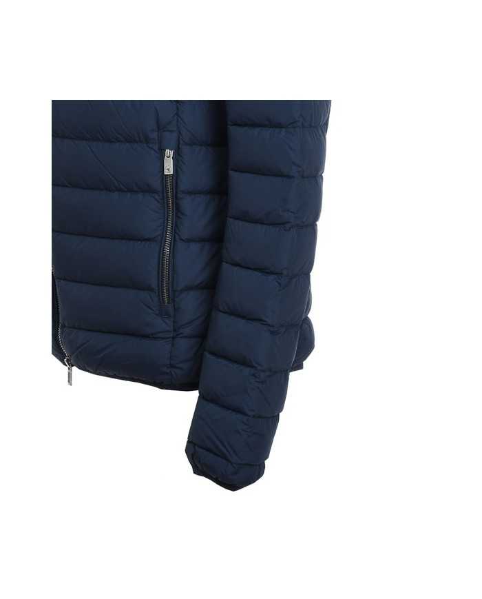 CIESSE Piumino Uomo Franklin N5210D A-TI Giacca Cappuccio Nero Blu ...