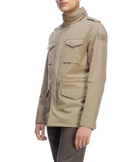 MUSEUM Giacca Uomo Fresh Impermeabile Cappuccio Estraibile Blu Beig...