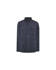 giacca field navy da uomo con quattro tasche e collo alto | HOMEWARD