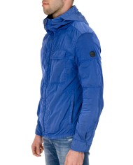 giacca a vento royal da uomo con logo gommato in ricamo | HOMEWARD