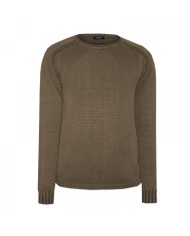 HOMEWARD Maglia Uomo A-TI Maglione Cotone Girocollo Marrone Blu Nuo... HOMEWARD Maglia Uomo A-TI Maglione Cotone Girocollo Marrone Blu Nuo...