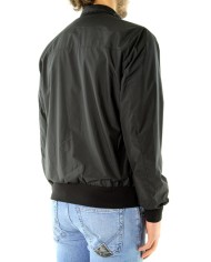 giacca leggera blue black da uomo con logo stampato | SAVE THE DUCK giacca leggera blue black da uomo con logo stampato | SAVE THE DUCK