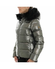 CIESSE Piumino Donna Katiusha A-TI Giacca Lucido Pelliccia Nero Ver... CIESSE Piumino Donna Katiusha A-TI Giacca Lucido Pelliccia Nero Ver...