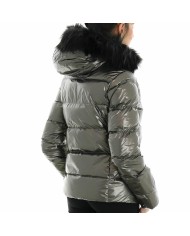 CIESSE Piumino Donna Katiusha A-TI Giacca Lucido Pelliccia Nero Ver... CIESSE Piumino Donna Katiusha A-TI Giacca Lucido Pelliccia Nero Ver...