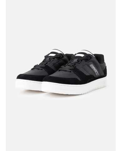sneakers nere da uomo con inserti bicolor e costine e loghi | COLMAR sneakers nere da uomo con inserti bicolor e costine e loghi | COLMAR