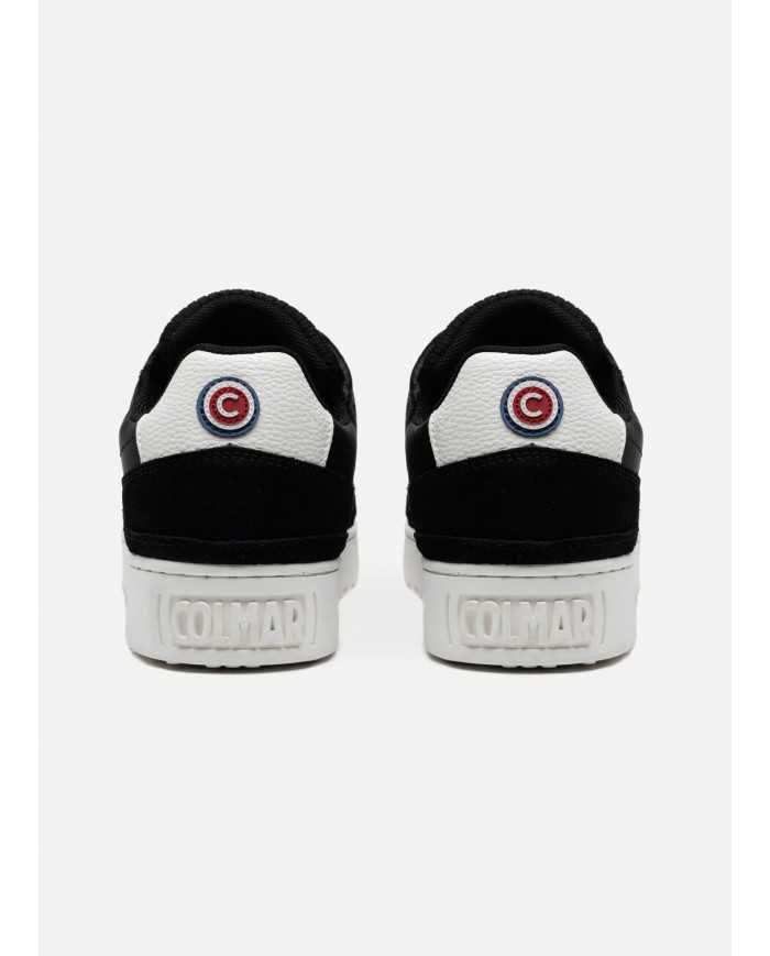 sneakers nere da uomo con inserti bicolor e costine e loghi | COLMAR