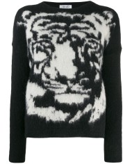 LIU JO Maglia Donna A-TI Maglione Girocollo Alpaca Lana Tigre Nero ... LIU JO Maglia Donna A-TI Maglione Girocollo Alpaca Lana Tigre Nero ...