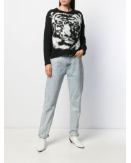 LIU JO Maglia Donna A-TI Maglione Girocollo Alpaca Lana Tigre Nero ... LIU JO Maglia Donna A-TI Maglione Girocollo Alpaca Lana Tigre Nero ...