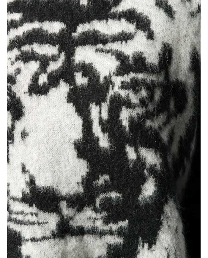 LIU JO Maglia Donna A-TI Maglione Girocollo Alpaca Lana Tigre Nero ... LIU JO Maglia Donna A-TI Maglione Girocollo Alpaca Lana Tigre Nero ...