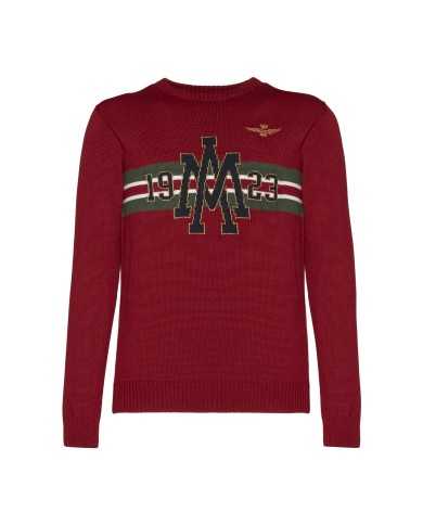 AERONAUTICA MILITARE Maglia Uomo MA1206 A-TI Tricolori Lana Blu Ros... AERONAUTICA MILITARE Maglia Uomo MA1206 A-TI Tricolori Lana Blu Ros...