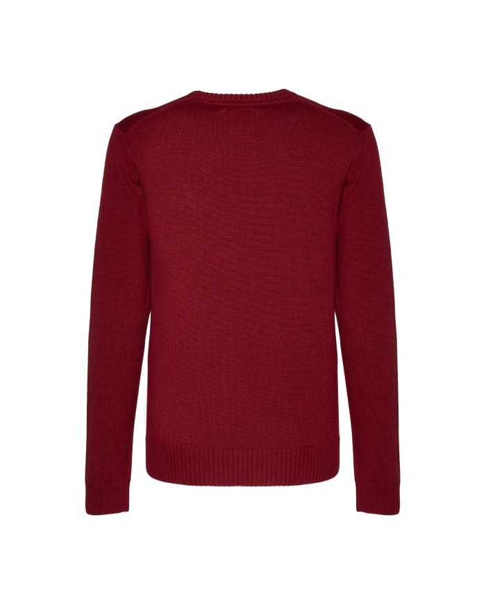 AERONAUTICA MILITARE Maglia Uomo MA1206 A-TI Tricolori Lana Blu Ros...