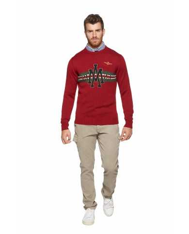 AERONAUTICA MILITARE Maglia Uomo MA1206 A-TI Tricolori Lana Blu Ros... AERONAUTICA MILITARE Maglia Uomo MA1206 A-TI Tricolori Lana Blu Ros...