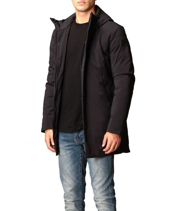 giaccone maverick deep blue da uomo foderato ripstop | PEUTERY giaccone maverick deep blue da uomo foderato ripstop | PEUTERY