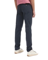 pantaloni zaffiro scuro da uomo con bottoni | BLAUER