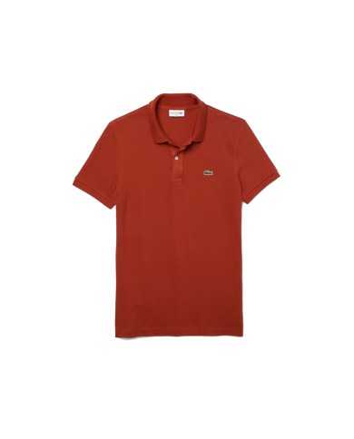 polo marrone da uomo con logo ricamato davanti | LACOSTE polo marrone da uomo con logo ricamato davanti | LACOSTE