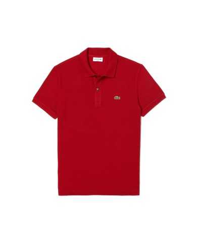 polo bordeaux da uomo con logo ricamato davanti | LACOSTE polo bordeaux da uomo con logo ricamato davanti | LACOSTE
