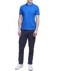 AERONAUTICA MILITARE Polo Uomo PO1308 P-ES Cotone Bianca Celeste Nu...