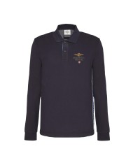 AERONAUTICA MILITARE Polo Uomo PO1370 A-TI Cotone Pique Blu Nera Ve... AERONAUTICA MILITARE Polo Uomo PO1370 A-TI Cotone Pique Blu Nera Ve...