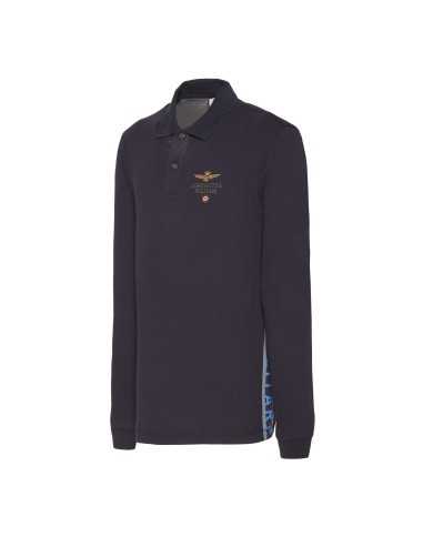 AERONAUTICA MILITARE Polo Uomo PO1370 A-TI Cotone Pique Blu Nera Ve... AERONAUTICA MILITARE Polo Uomo PO1370 A-TI Cotone Pique Blu Nera Ve...