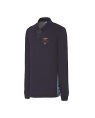 AERONAUTICA MILITARE Polo Uomo PO1370 A-TI Cotone Pique Blu Nera Ve... AERONAUTICA MILITARE Polo Uomo PO1370 A-TI Cotone Pique Blu Nera Ve...