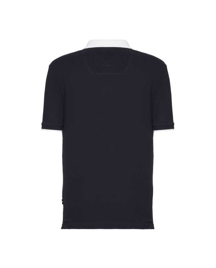 Polo blu navy uomo con ricami e logo | AERONATUTICA MILITARE Polo blu navy uomo con ricami e logo | AERONATUTICA MILITARE
