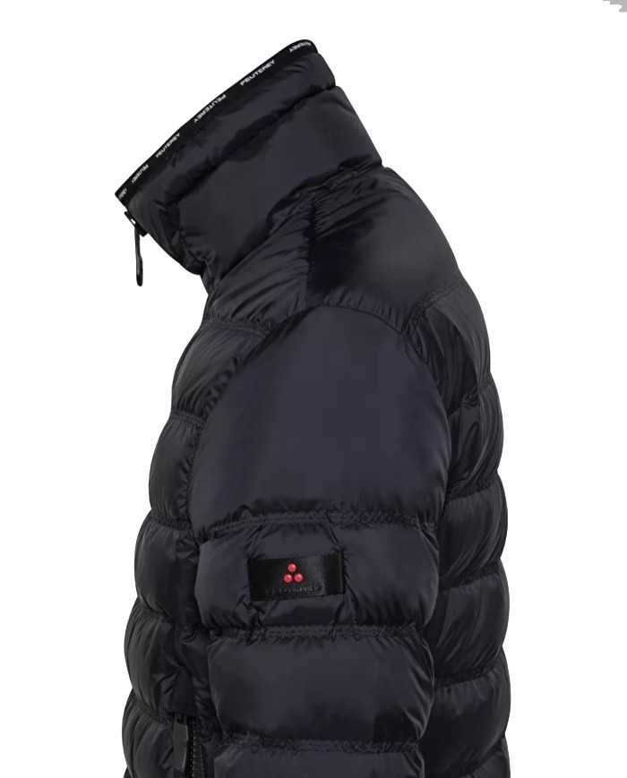 piumino blu grafite/blu uomo a collo alto e nastro portalogo | COLMAR piumino blu grafite/blu uomo a collo alto e nastro portalogo | COLMAR