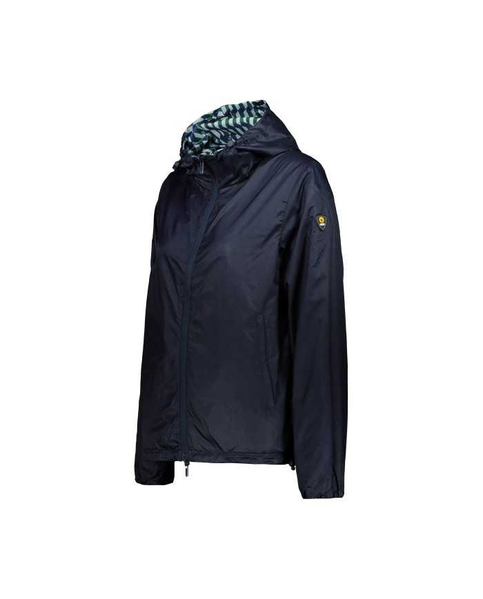 giacca print geo green/blue iris da uomo reversibile | CIESSE giacca print geo green/blue iris da uomo reversibile | CIESSE