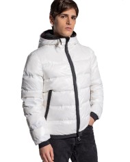 PEUTEREY Piumino Uomo Robbo CY Double A-TI Reversibile Cappuccio Ne... PEUTEREY Piumino Uomo Robbo CY Double A-TI Reversibile Cappuccio Ne...