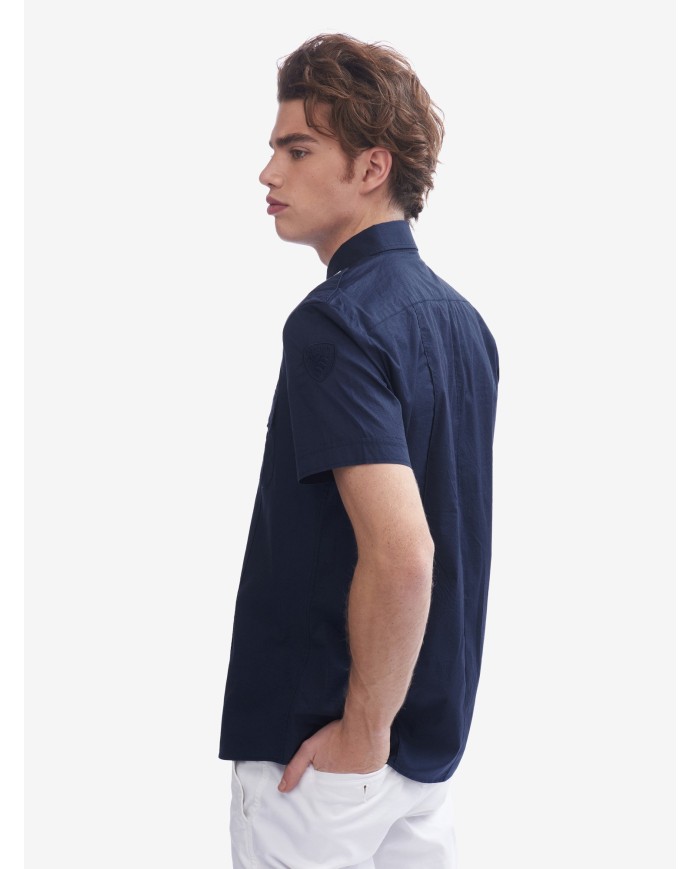 Camicia blauer manica corta 2025