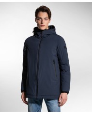 PEUTEREY Parka Uomo Tone KL A-TI Giacca Cappuccio Impermeabile Blu ... PEUTEREY Parka Uomo Tone KL A-TI Giacca Cappuccio Impermeabile Blu ...