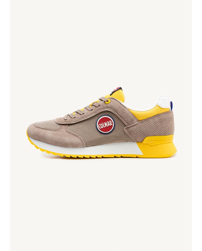 COLMAR sneaker Sneakers Uomo Travis Colors PE 2020 Scarpe Pelle Blu