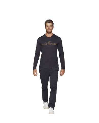 AERONAUTICA MILITARE Maglia Uomo TS1297 A-TI T-shirt Cotone Blu Ver... AERONAUTICA MILITARE Maglia Uomo TS1297 A-TI T-shirt Cotone Blu Ver...