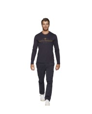 AERONAUTICA MILITARE Maglia Uomo TS1297 A-TI T-shirt Cotone Blu Ver...