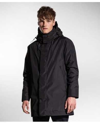 PEUTEREY Trench Uomo Tupi DR 01 A-TI Giacca Impermeabile Piuma Nero... PEUTEREY Trench Uomo Tupi DR 01 A-TI Giacca Impermeabile Piuma Nero...