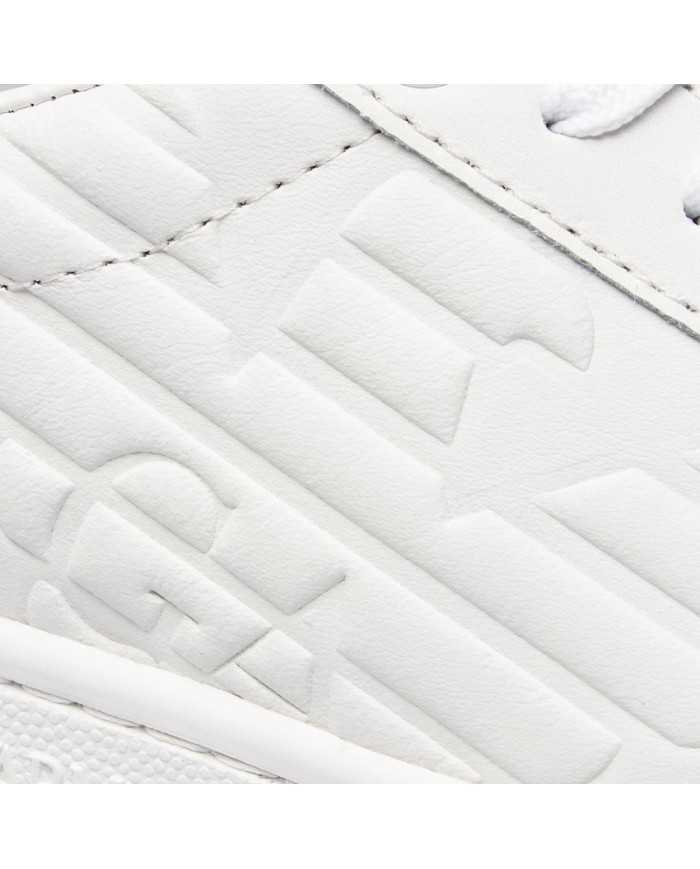 EA7 sneaker Sneakers Armani Uomo X8X001 XCC51 A-TI Scarpe Pelle Bia... EA7 sneaker Sneakers Armani Uomo X8X001 XCC51 A-TI Scarpe Pelle Bia...