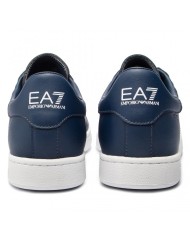 sneakers navy da uomo logato in tono sul alto | EA7