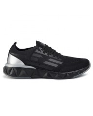 EA7 sneaker Emporio Armani Uomo X8X048 XK113 A-TI Scarpe Nero Tessu...