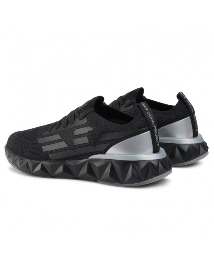 EA7 sneaker Emporio Armani Uomo X8X048 XK113 A TI Scarpe Nero Tessu