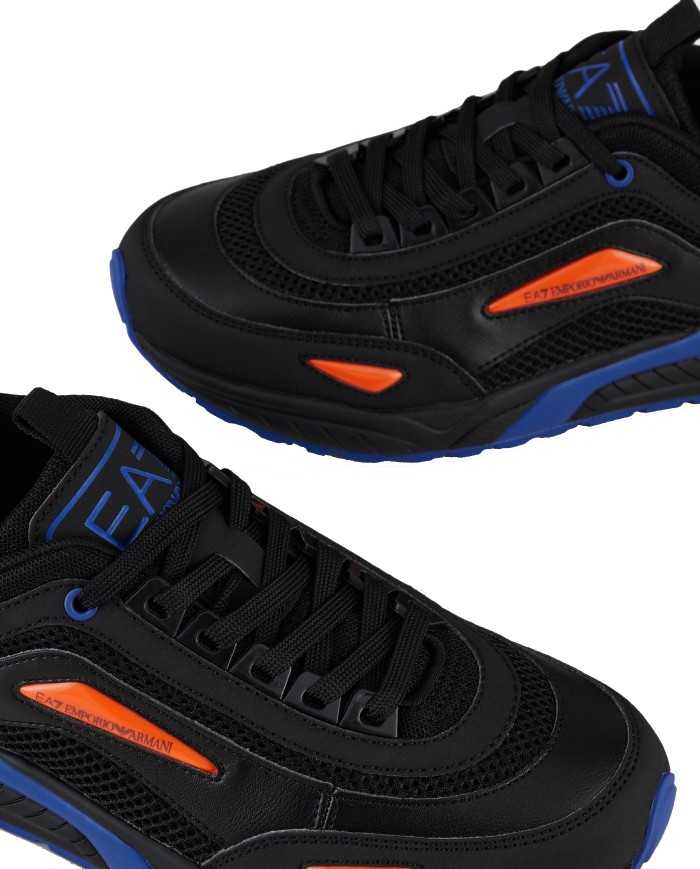 sneakers black/surf the web da uomo con forme over in nubuk | EA7 sneakers black/surf the web da uomo con forme over in nubuk | EA7