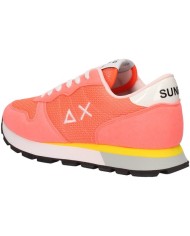 sneakers corallo da donna con inserti in nylon e loghi | SUN68 sneakers corallo da donna con inserti in nylon e loghi | SUN68