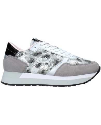 sneakers grigie scuro da donna con dettagli in paillettes | SUN68 sneakers grigie scuro da donna con dettagli in paillettes | SUN68