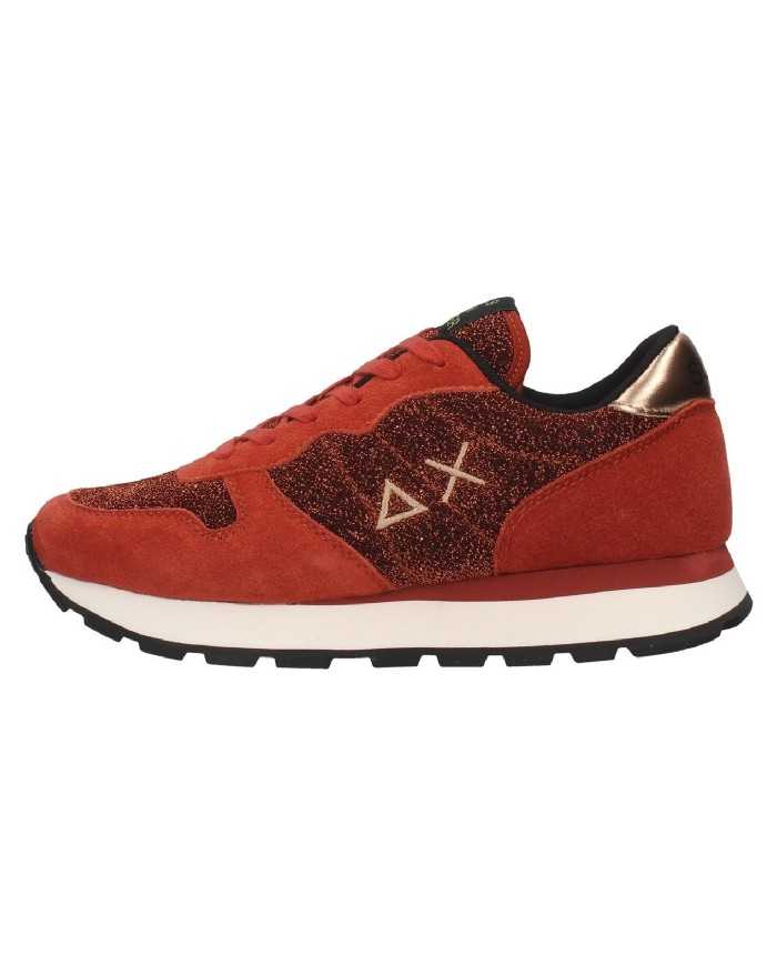 sneakers rust da donna con logo ricamato e inserti laminati | SUN68 sneakers rust da donna con logo ricamato e inserti laminati | SUN68