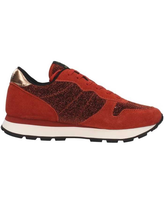 sneakers rust da donna con logo ricamato e inserti laminati | SUN68 sneakers rust da donna con logo ricamato e inserti laminati | SUN68