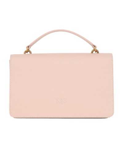 borsa CLASSIC LOVE BAG cipria da donna con fibbia LOVE BIRDS | PINKO