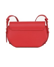 borsa LOVE CLICK MINI rosso granato da donna esagonale | PINKO borsa LOVE CLICK MINI rosso granato da donna esagonale | PINKO