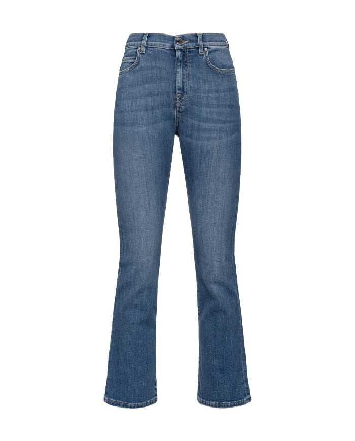 jeans denim medio da donna stile bootcut flare-fit | PINKO jeans denim medio da donna stile bootcut flare-fit | PINKO