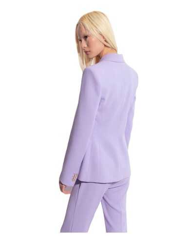 giacca blazer viola da donna stretta ai fianchi | PINKO giacca blazer viola da donna stretta ai fianchi | PINKO