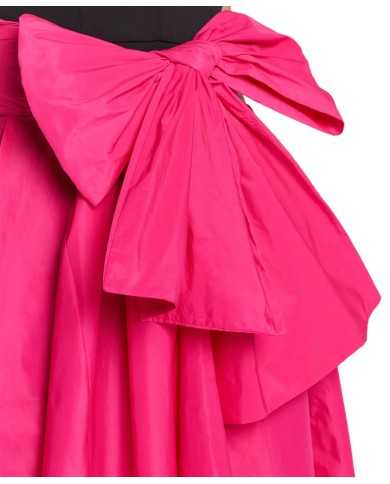 abito lungo a due pezzi nero e fuxia da donna con gonna e tuta | PINKO abito lungo a due pezzi nero e fuxia da donna con gonna e tuta | PINKO