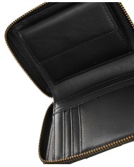 portafogli nero da donna in pelle trapuntata in nappa | PINKO portafogli nero da donna in pelle trapuntata in nappa | PINKO